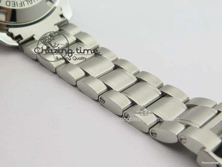 0118 Speedmaster MoonWatch  Apollo 16 Black Dial On SS Bracelet Supportive 8231